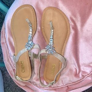 Diamond sandals